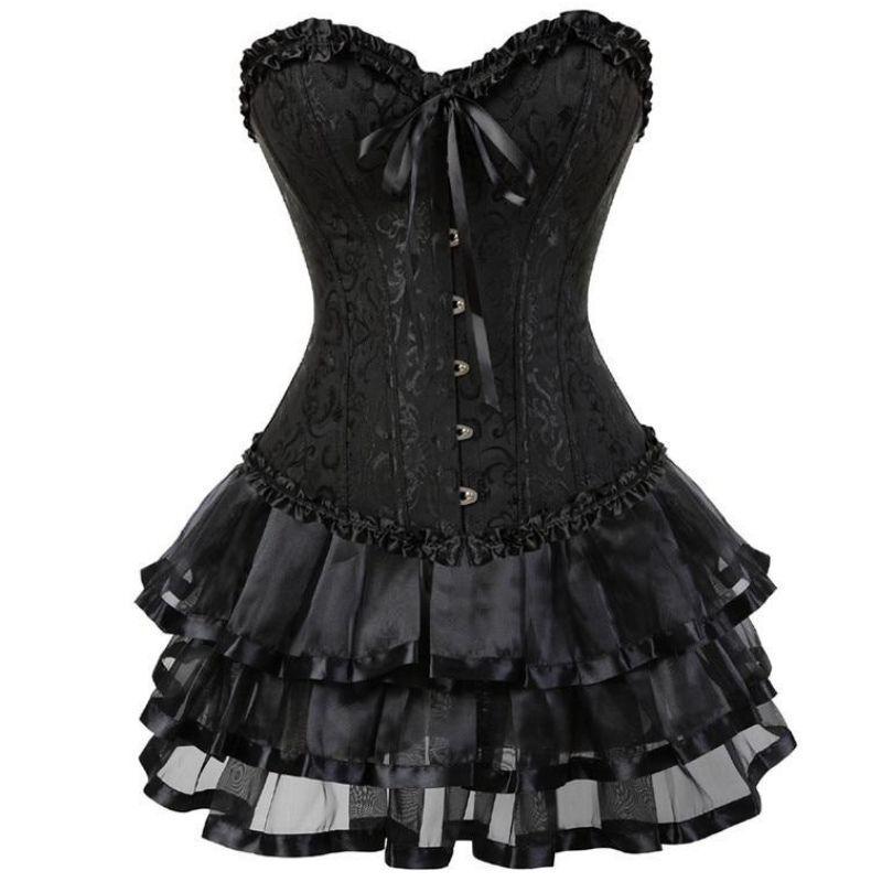 Robe courte steampunk