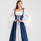 Robe d’allure victorienne et médiévale