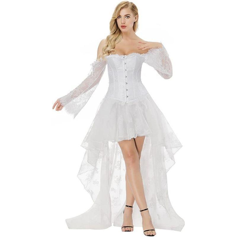 Robe de mariée au style steampunk