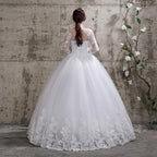 Robe de noces victorienne