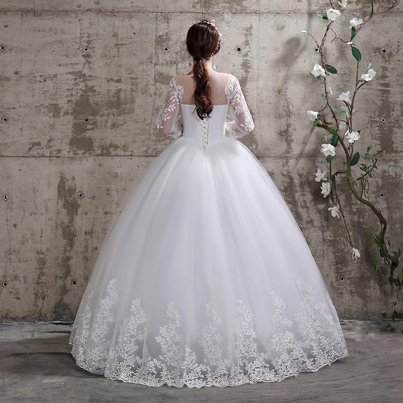 Robe de noces victorienne