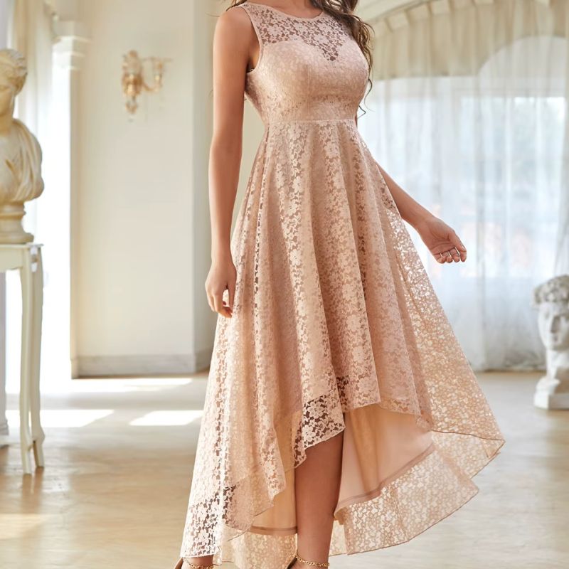 Robe de style steampunk beige