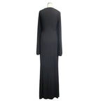 Robe de style victorien steampunk noire