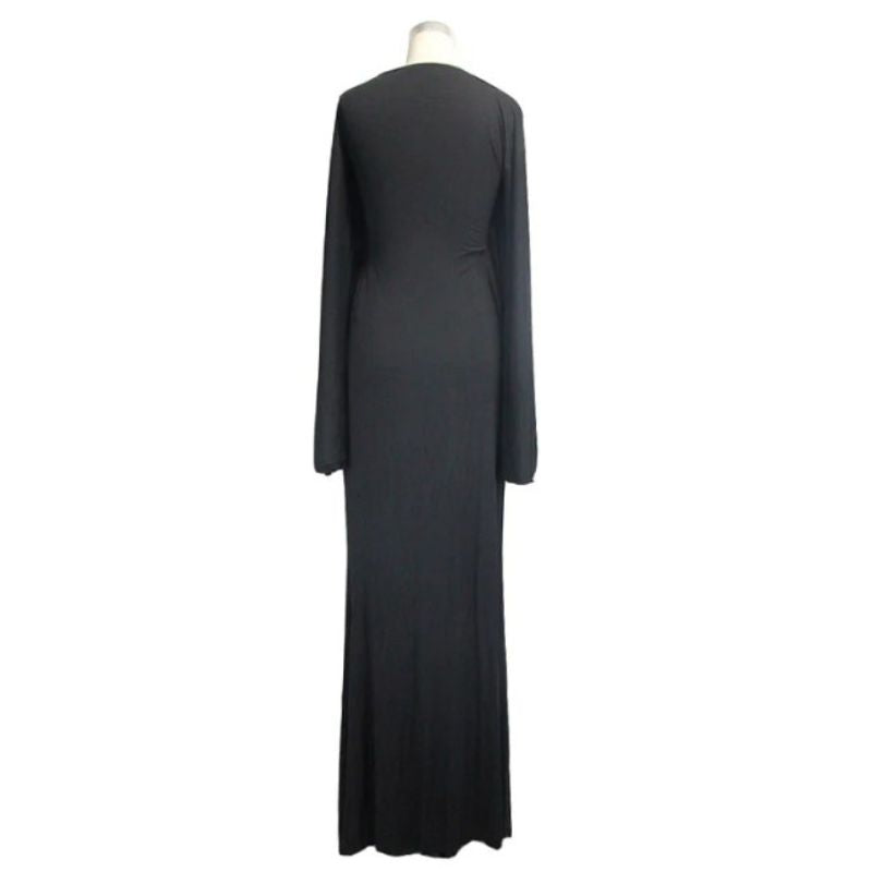 Robe de style victorien steampunk noire