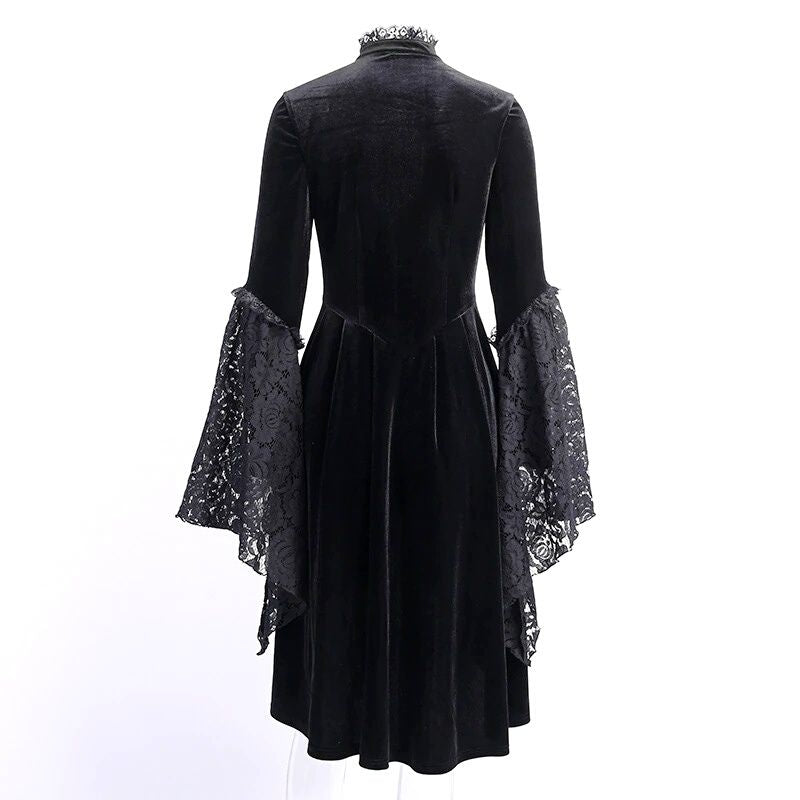 Robe d’inspiration victorienne gothique