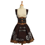 Robe féminine au style victorien