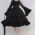 Robe féminine esprit victorien
