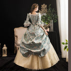 Robe française inspirée de la Renaissance