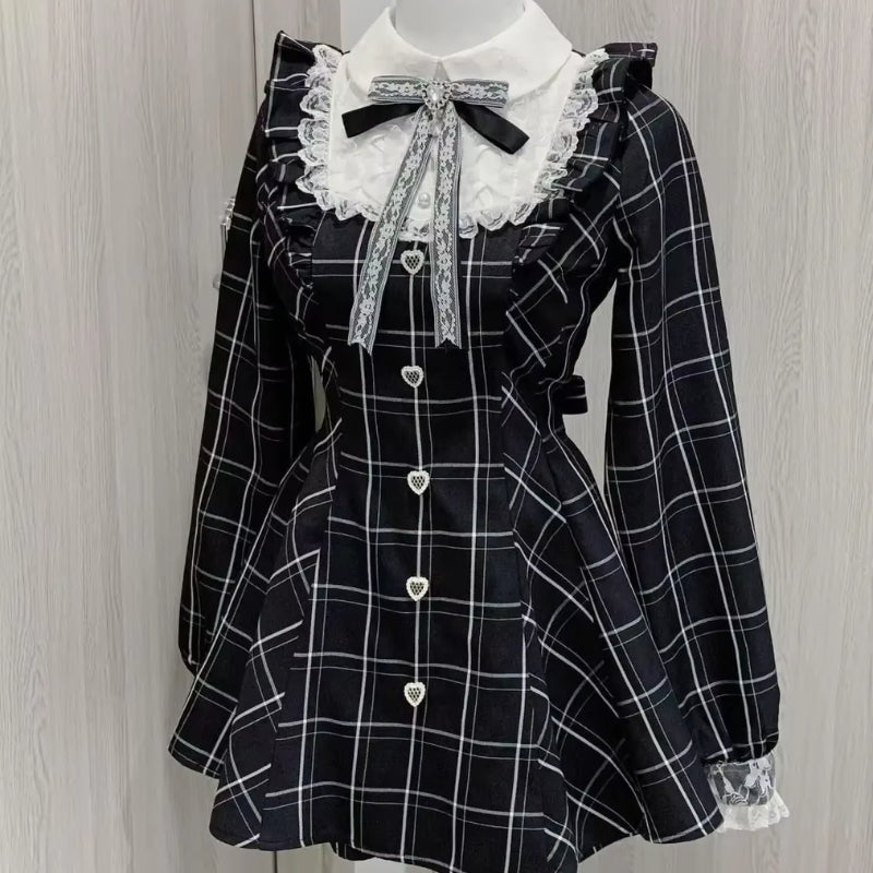 Robe gothique Steampunk façon Lolita
