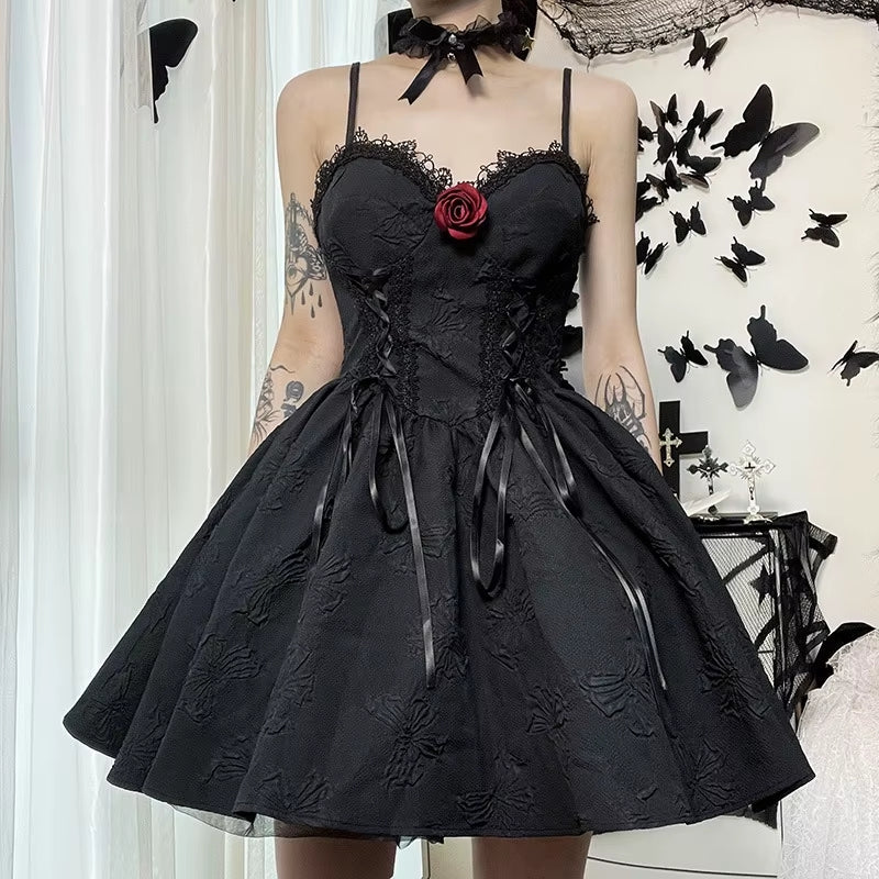Robe mêlant styles victorien et Lolita
