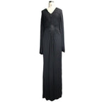 Robe noire d’inspiration steampunk victorienne