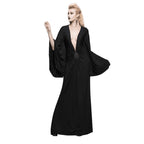 Robe noire steampunk victorienne