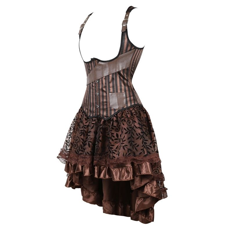 Robe pirate façon corset