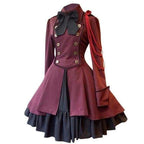 Robe rétro à l’allure victorienne