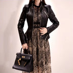 Robe rétro en dentelle