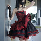 Robe rouge style Lolita