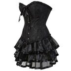 Robe steampunk de coupe courte