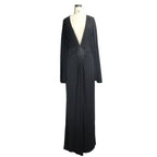 Robe steampunk noire d’inspiration victorienne