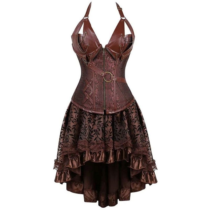 Robe victorienne au style steampunk