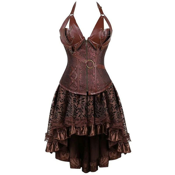 Robe victorienne au style steampunk