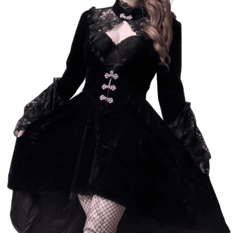 Robe victorienne de style gothique