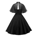 Robe vintage de couleur noire