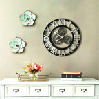 Rouage steampunk sur une horloge