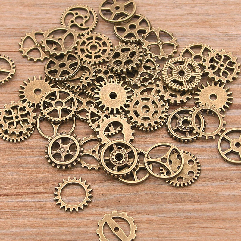 Rouages steampunk en lot