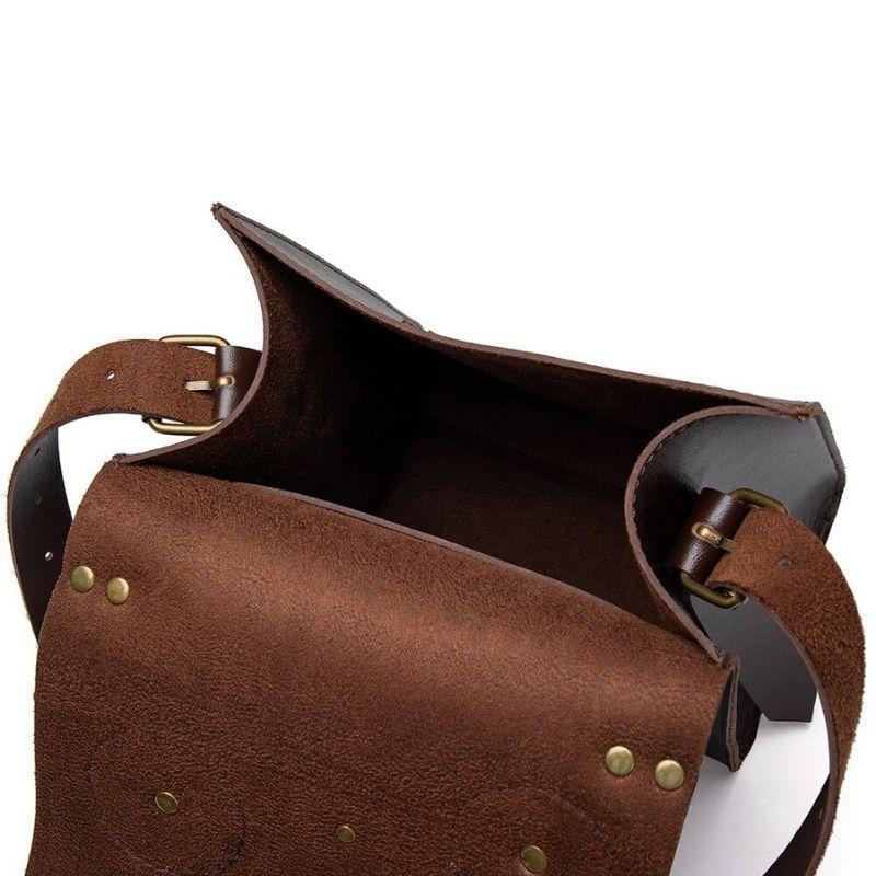 Sac à bandoulière au design steampunk