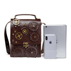 Sac à bandoulière esprit steampunk