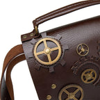 Sac à bandoulière tendance steampunk