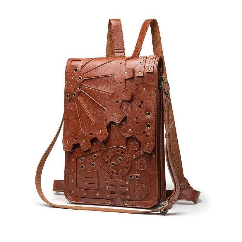 Sac à dos d’inspiration steampunk