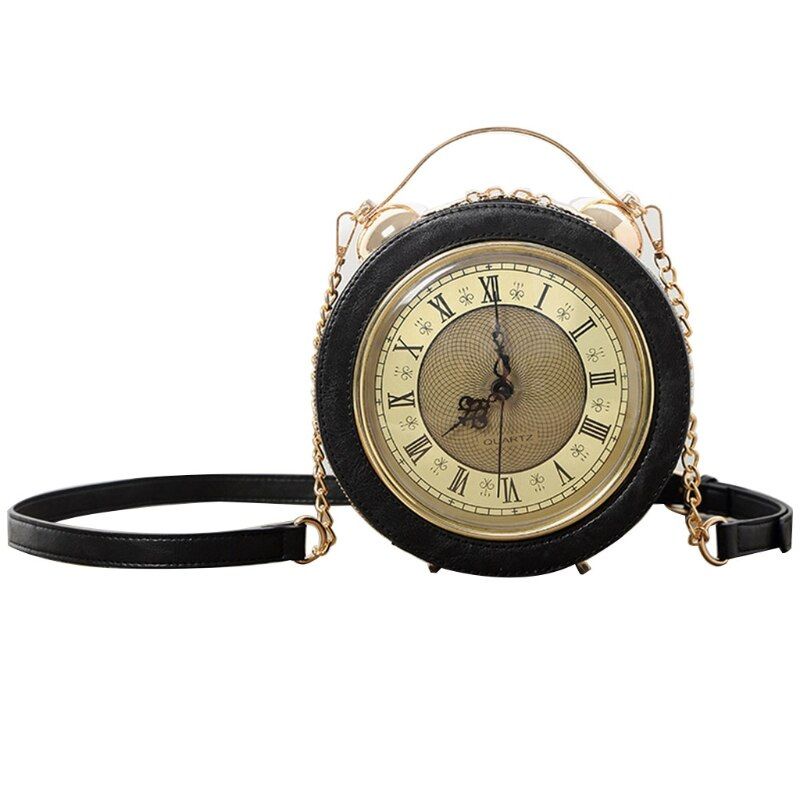 Sac à main horloge