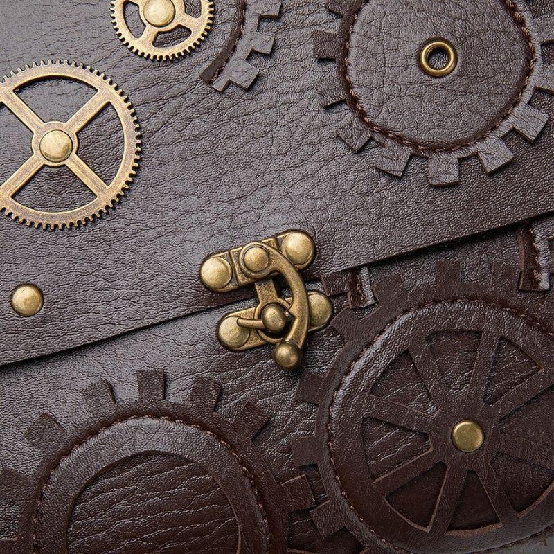 Sac bandoulière dans l’esprit steampunk