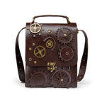 Sac bandoulière de style steampunk