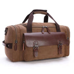 Sac de voyage en toile rétro