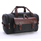 Sac de voyage vintage en toile