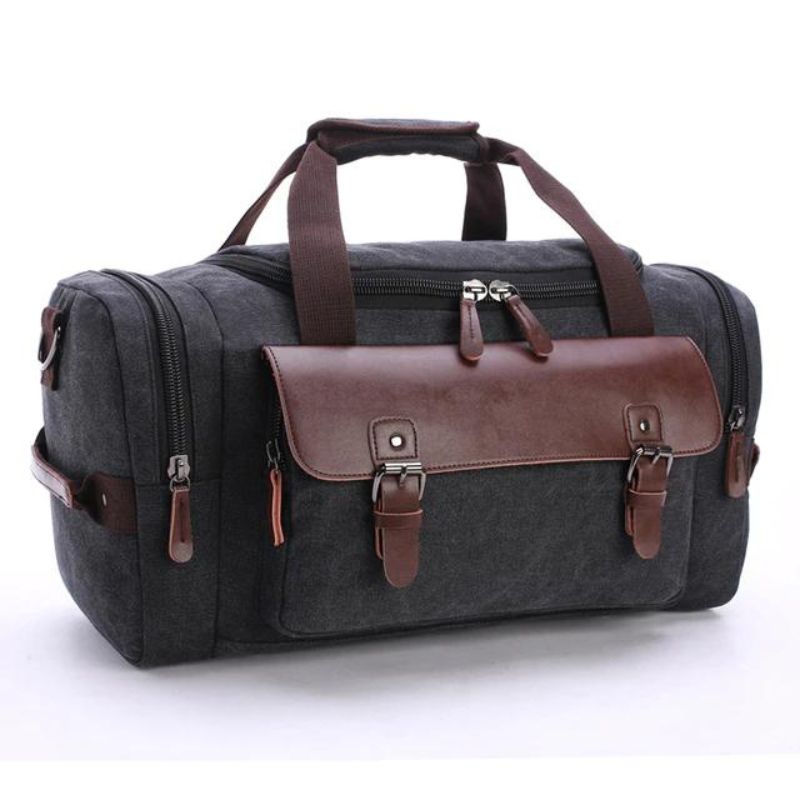 Sac de voyage vintage en toile
