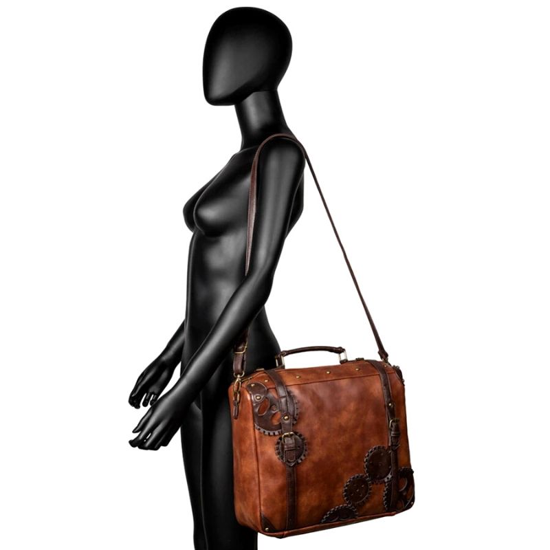 Sac en PU au style steampunk