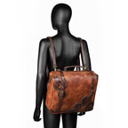 Sac en simili d’inspiration steampunk