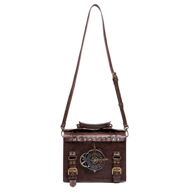 Sac steampunk modèle EDISON fourni avec portefeuille