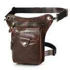 Sacoche bandoulière homme en cuir vintage
