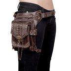 Sacoche de cuisse au look steampunk