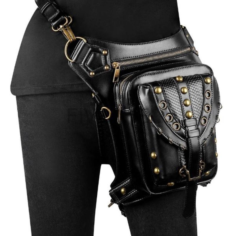 Sacoche de cuisse au style steampunk