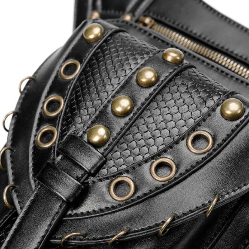 Sacoche de cuisse esprit steampunk