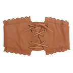 Serre-taille ceinture en simili PU steampunk