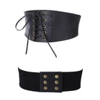 Serre-taille ceinture steampunk en simili PU