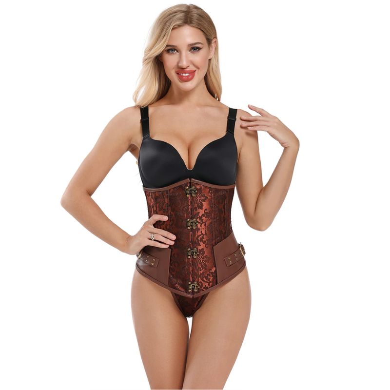 Serre-taille corset de style steampunk