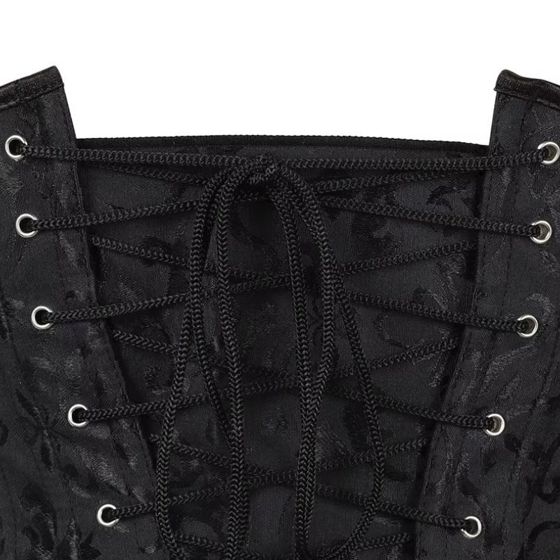 Serre-taille corset d’inspiration victorienne