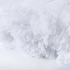 Sous-jupe courte et blanche